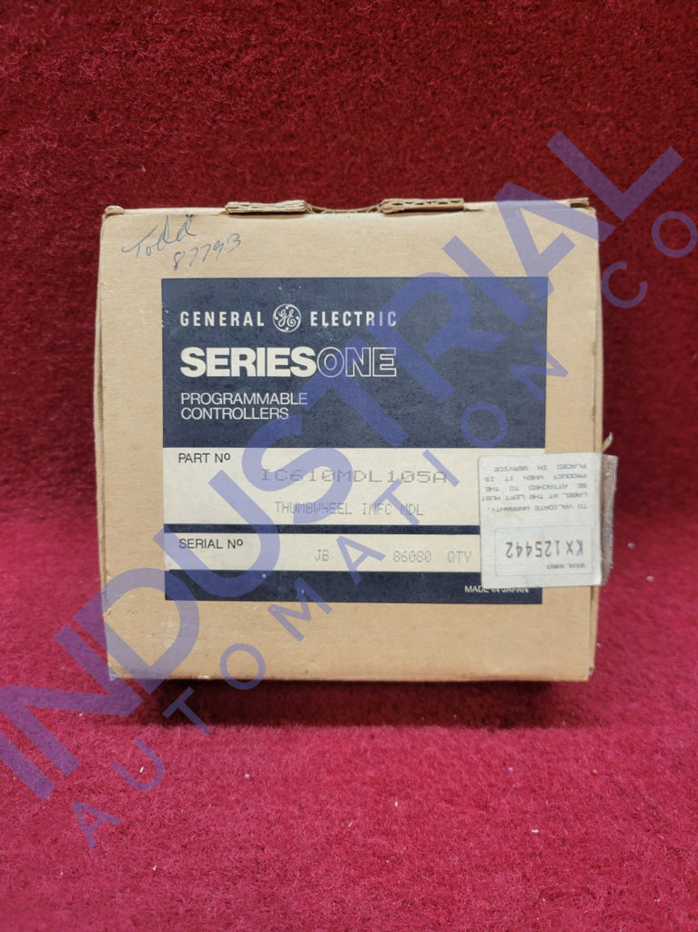 GE Fanuc IC610MDL105 New Industrial Automation & Control