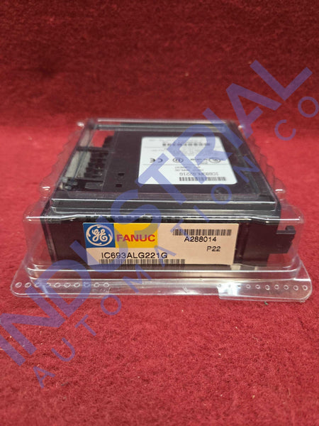 GE FANUC IC693ALG221 - New - Industrial Automation & Control