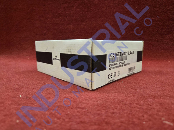 GE FANUC Emerson IC695ETM001 New Industrial Automation & Control