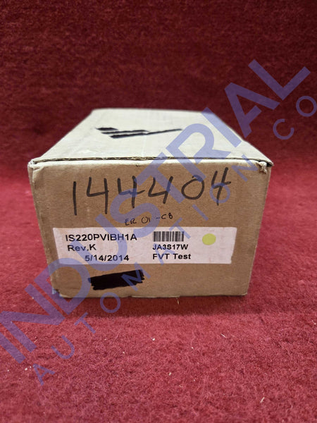 General Electric IS220PVIBH1A - New Surplus