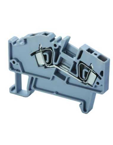 Altech AS4 DIN Bornier, ressort, traversant - Lot de 100