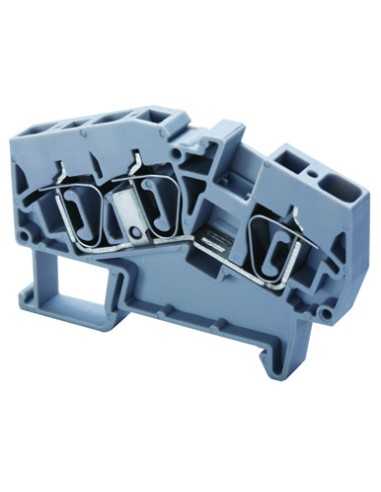 Altech AS6/3 Bornier DIN, à ressort, 3 raccords - Paquet de 50