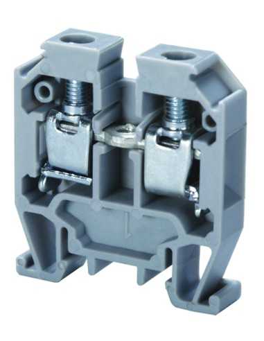 Altech CMT4 Bornier DIN, à vis, traversant - Lot de 200