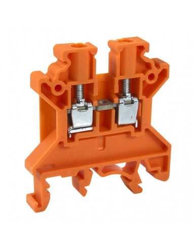 Altech CTS2.5U-N/O Bornier DIN, à vis, traversant - Lot de 200