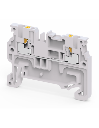 Bornier Altech CP1.5/W DIN, Push-In, traversant - Lot de 100