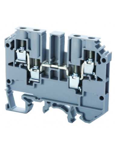 Altech CMC2-2/BG Bornier DIN, à vis, 4 Connexions - Lot de 50