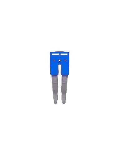 Connecteur Altech JX1.5/2/BU, Push-In, 2 pôles, espacement 3,5 mm, bleu - Paquet de 200
