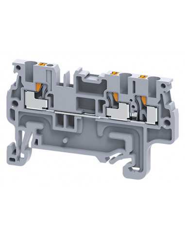 Bornier Altech CP1.5/3/O DIN, Push-In, 3 Conn - Lot de 100