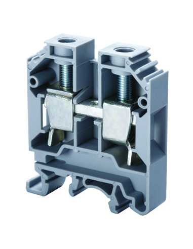Altech CTS25UN Bornier DIN, Vis, Traversant - Paquet de 50
