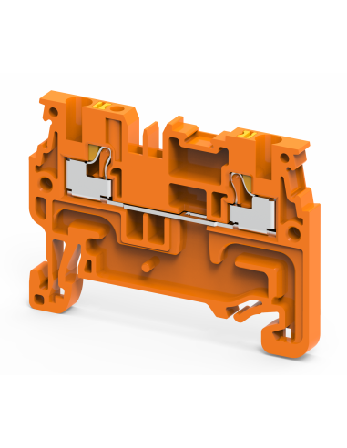 Altech CP1.5/O Bornier DIN, enfichable, traversant - Lot de 100