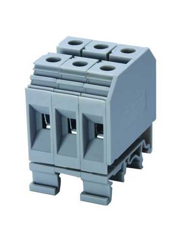 Altech CMDB10/10 Bloc de distribution DIN, à vis, 4 E/S - Lot de 5
