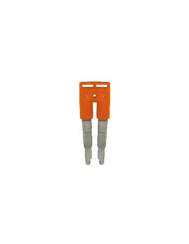 Altech JX1.5/2 Cavalier, Push-In, 2 pôles, espacement 3,5 mm - Lot de 200