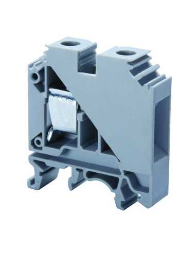 Altech CTS16U/O Bornier DIN, à vis, traversant - Lot de 50