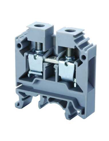Bornier Altech CTS10U/R DIN, à vis, traversant - Lot de 100