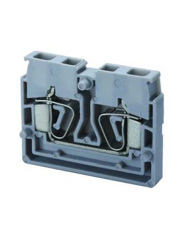 Altech CSCP2.5T Bornier, Ressort, Montage sur panneau, Traversant - Lot de 100