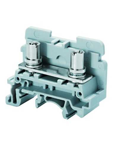 Altech CSTSB4U Bornier DIN, goujon M4, traversant - Lot de 100