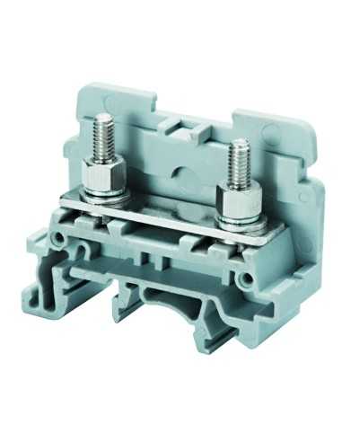Altech CSTSN4U Bornier DIN, goujon M4 avec écrou, traversant - Lot de 100