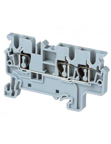 Altech CX2.5/3 Bornier DIN, Ressort, 3 Connexions - Lot de 100