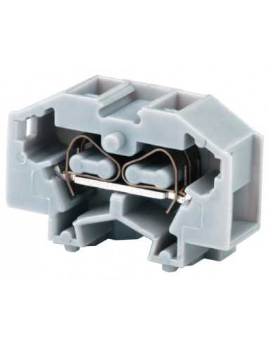 Altech CM1.5S2/G Bornier, Ressort, Montage sur Panneau, Traversant - Lot de 200