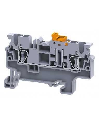 Altech CXK2.5 Bornier DIN, Ressort, Sectionneur - Lot de 50