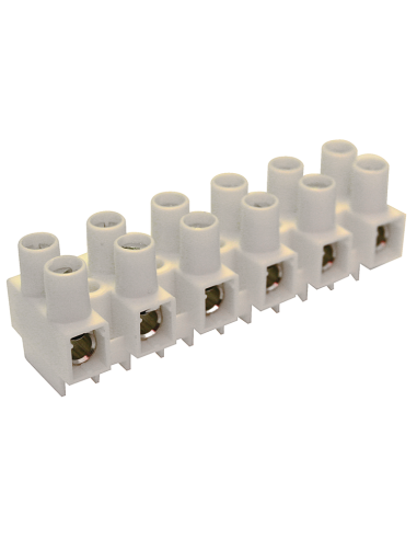 Altech HE6HWPR/04 Eurostrip, 4 pôles, espacement 12mm - Lot de 100
