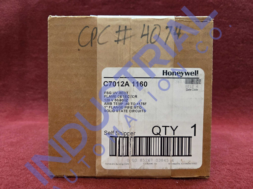 Honeywell C7012A1160 New