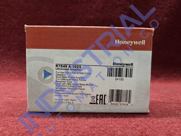 Honeywell R7849A1023 New
