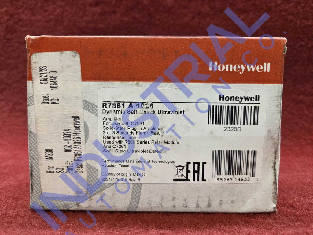 Honeywell R7861A1026 New