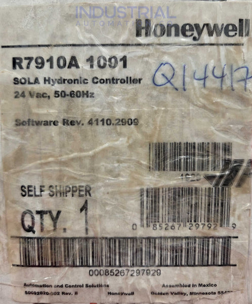 Honeywell R7910A1001 New Surplus