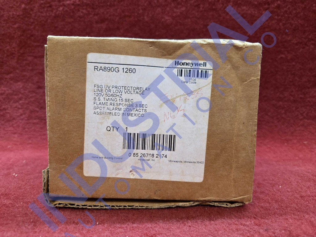 Honeywell RA890G1260 New