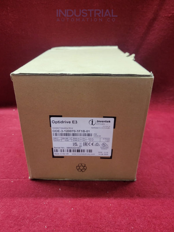 Invertek ODE-3-120070-1F1B-01 New Adjustable Frequency AC Drive