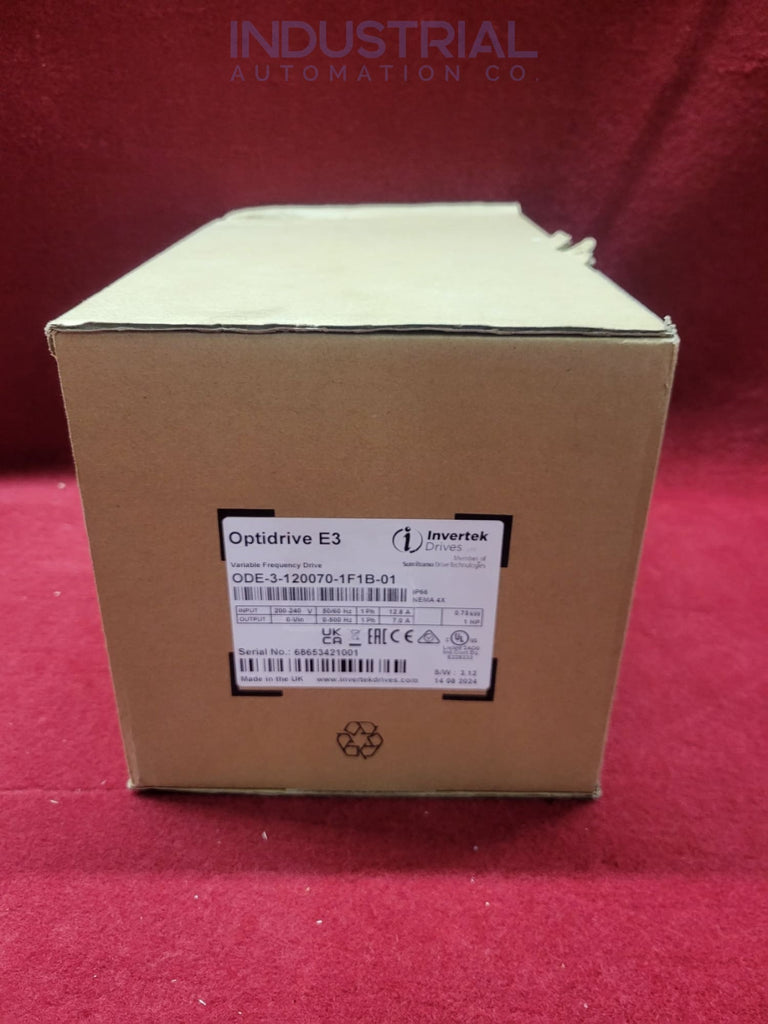 Invertek ODE-3-120070-1F1B-01 New Adjustable Frequency AC Drive