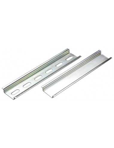 Altech 2511120 Rail DIN TS35x7.5, acier, 2 m, 78" de long - Lot de 20