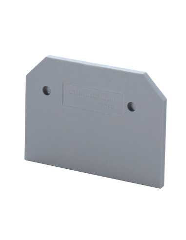 Altech EPCX4/3 Flasque d'extrémité, gris - Lot de 200