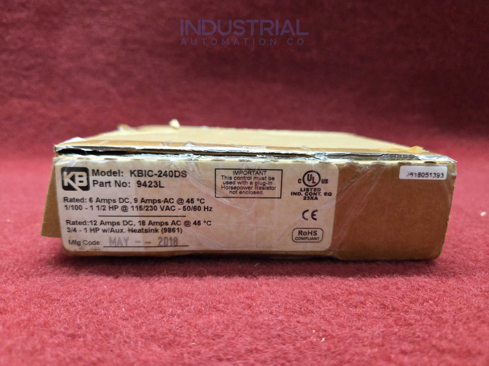 KB Electronics KBIC-240DS New Surplus