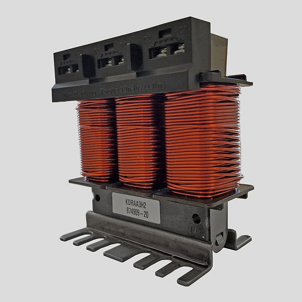 Line/Load Reactor, Open, 4.0Hp (NEC), 480V, 6.2A (NEC), 3% Impedance