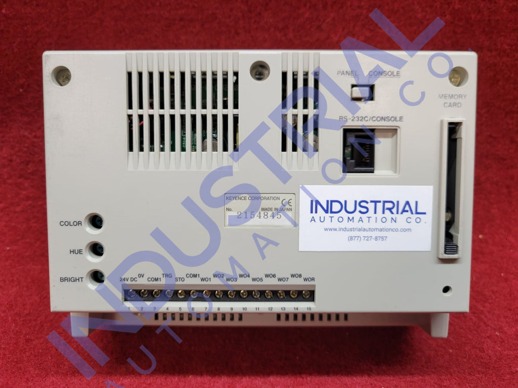 Keyence CV-751 IAC Certified Refurbished