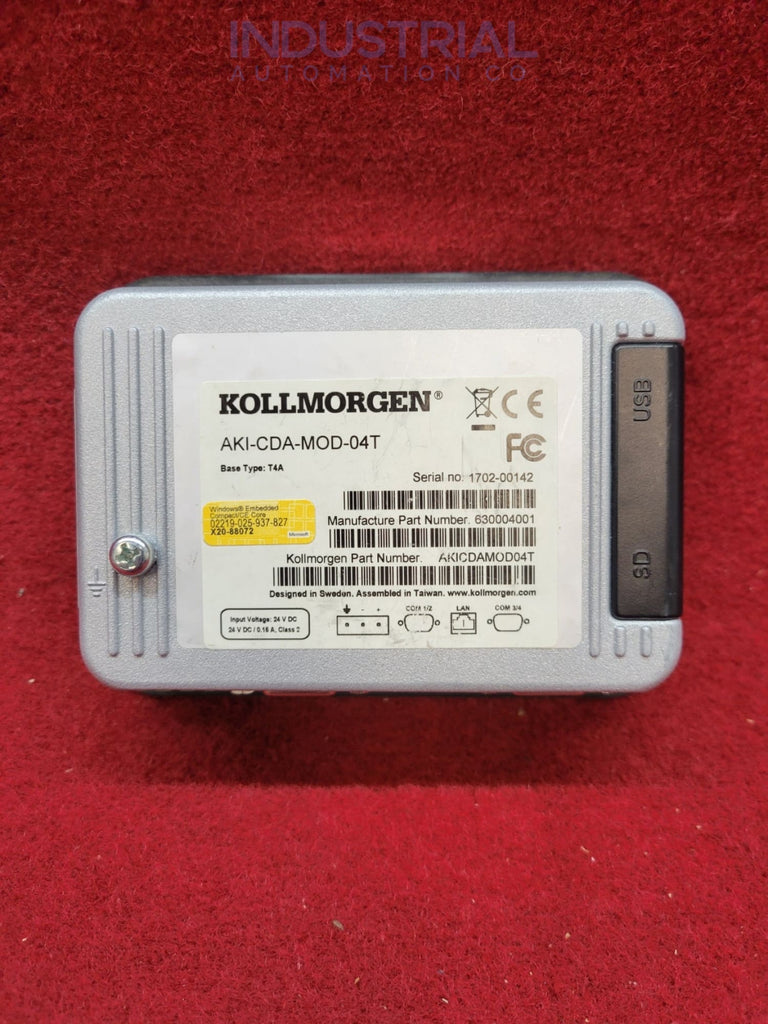 Kollmorgen AKI‑CDA‑MOD‑04T IAC Certified Refurbished