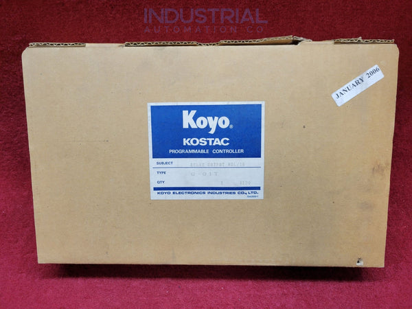 Koyo G01-T - New Surplus
