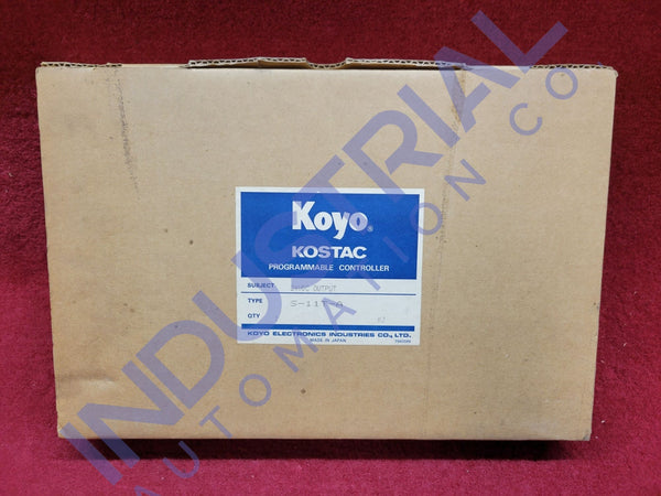 Koyo S-11T-A - New Surplus