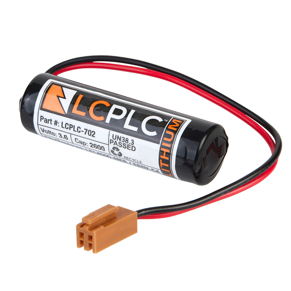 Replacement Battery for the Saft LS14500-MER - 3.6V 2600mAh Lithium