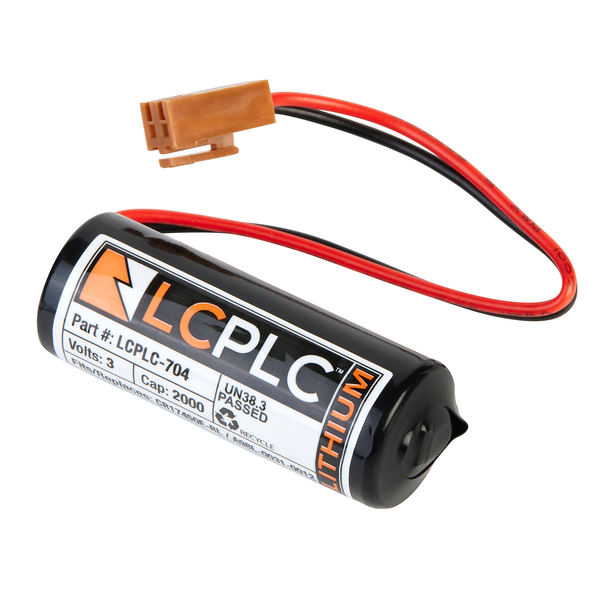 Replacement Battery for the GE Fanuc CNC Series 30i/31i/32i-A - 3V 2400mAh Lithium