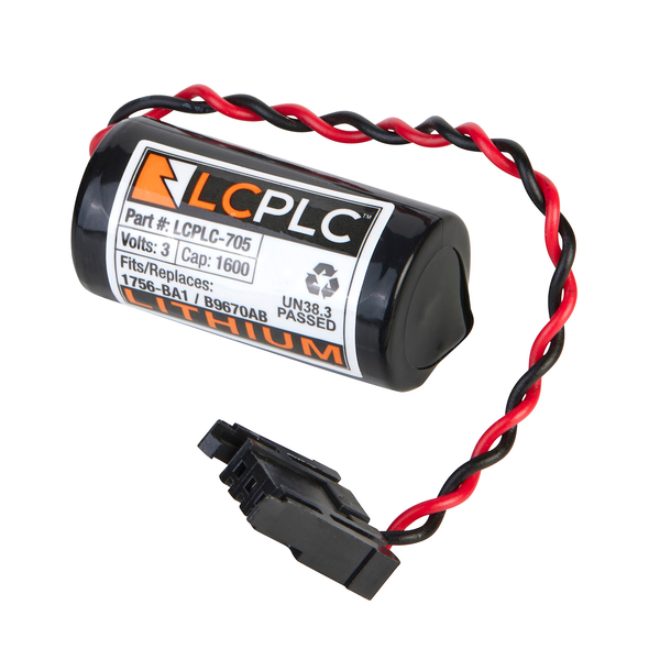 Replacement Battery for the Eternacell B9670AB - 3V 1800mAh Lithium