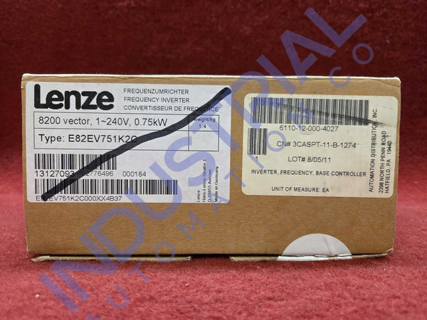 Lenze E82EV751K2C - New