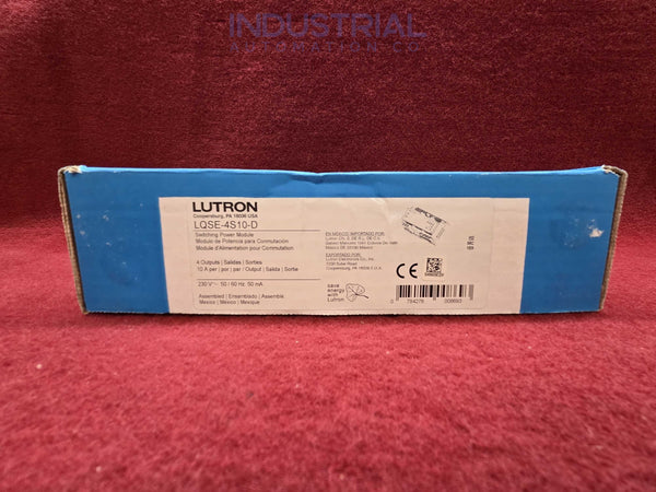 Lutron LQSE-4S10-D New