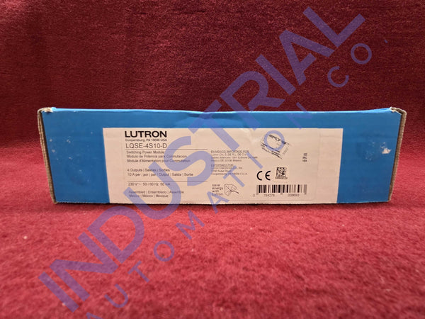 Lutron LQSE-4S10-D New