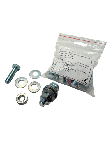 Altech M10PP4P Kit de fixation pour connecteurs, UL98 - Lot de 9
