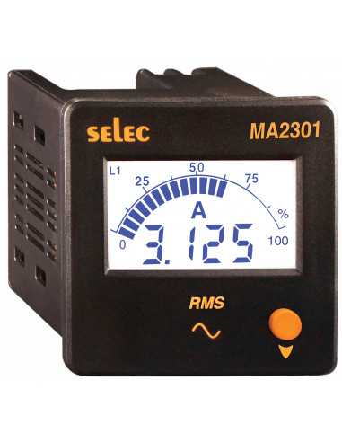 Altech MA2301-110V-CU Ampèremètre, 72x72, LCD