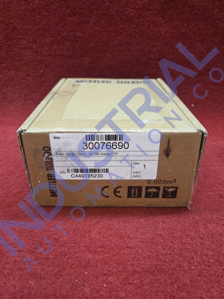 Mettler Toledo ACT350 30076690 New