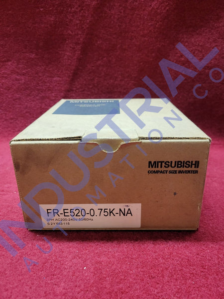 Mitsubishi FR-E520-0.75K-NA New